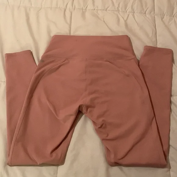Fabletics Pink/Blush leggings size small! High control waist, $5.95 ship! - Picture 2 of 5